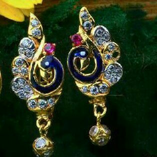 18kt Gold Fancy Ladies Earrings