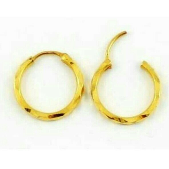 22K Gold Ladies Indian Fancy Bali Yellow