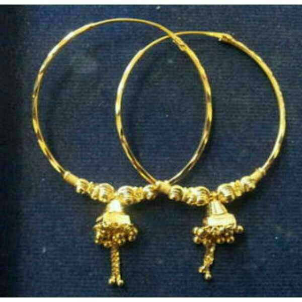22KT Gold Ladies Fancy Bali Yellow