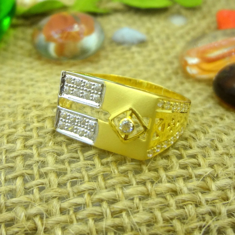 Daily wear 22 kt gold gents ring