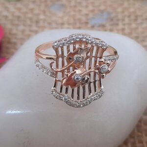Happy memmories 18 kt rose gold ladies ring