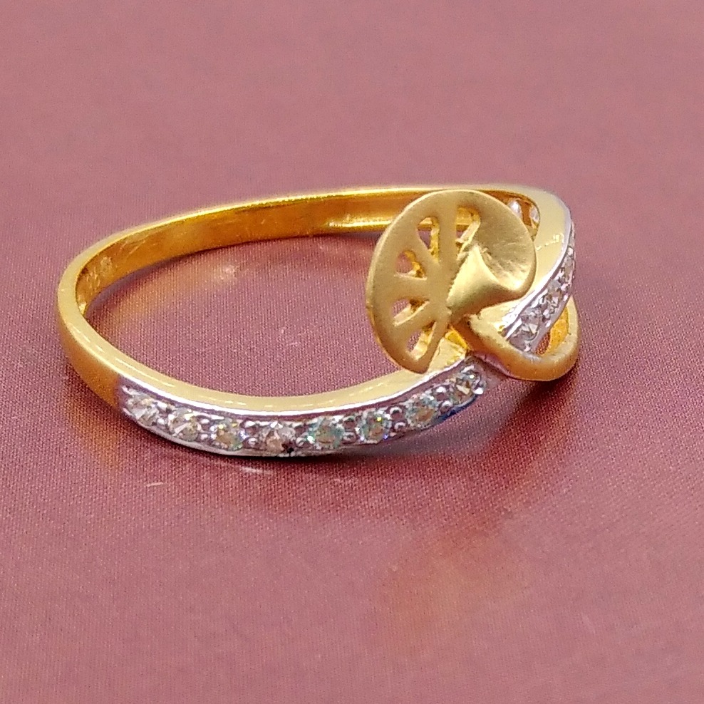 Mucor pattern designer 22kt gold ladies ring - Image 3