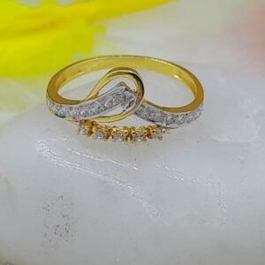 Eternal love unique 22kt gold ladies ring