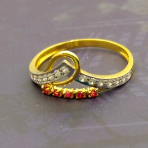 Eternal love unique 22kt gold ladies ring