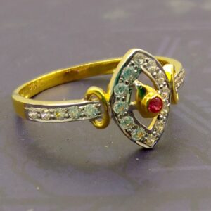 Marquise shape designer 22kt gold ladies ring