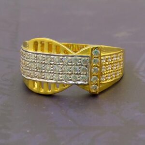 Fancy designer engagement ring