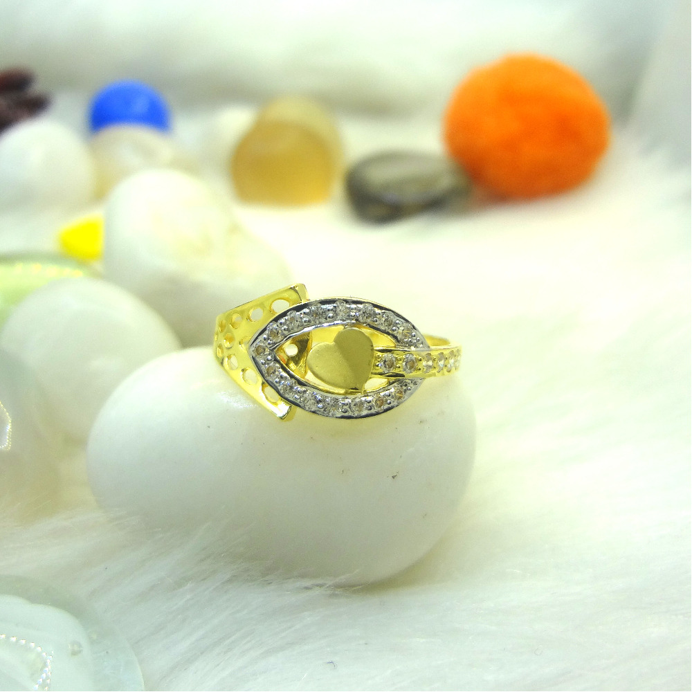 916 gold cz diamond ladies ring - Image 2