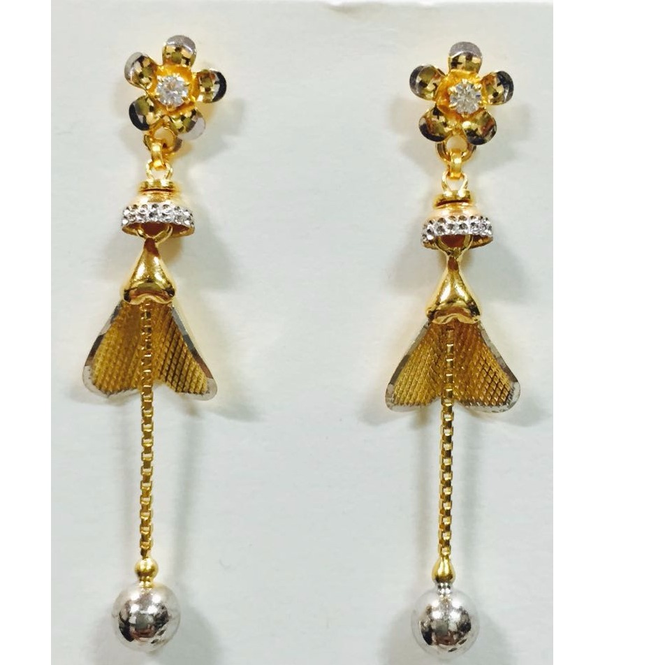 Light Weight Gold Designer Earrings