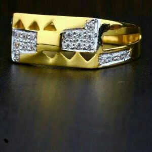 22ct Daily Were Cz Gents Ring