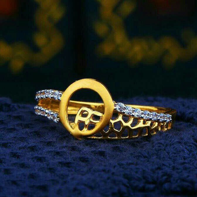22kt Cz Casting Ladies Ring LRG -0082