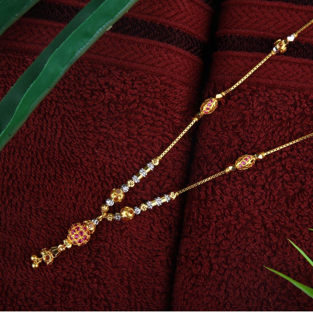 916 Gold Fancy Colorful Beads Dokiya JJ-N005