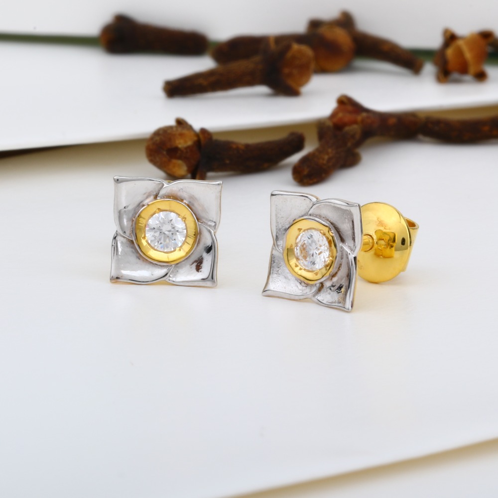 916 Gold Classic Swarovski Tops JJ-E016