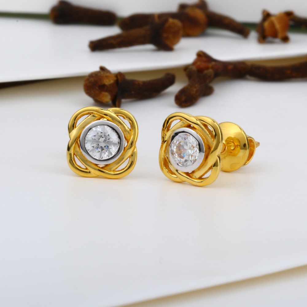 916 Gold Swarovski Tops JJ-E011