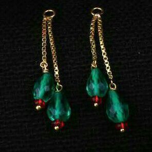 18Kt Gold Designer Ladies Earrings