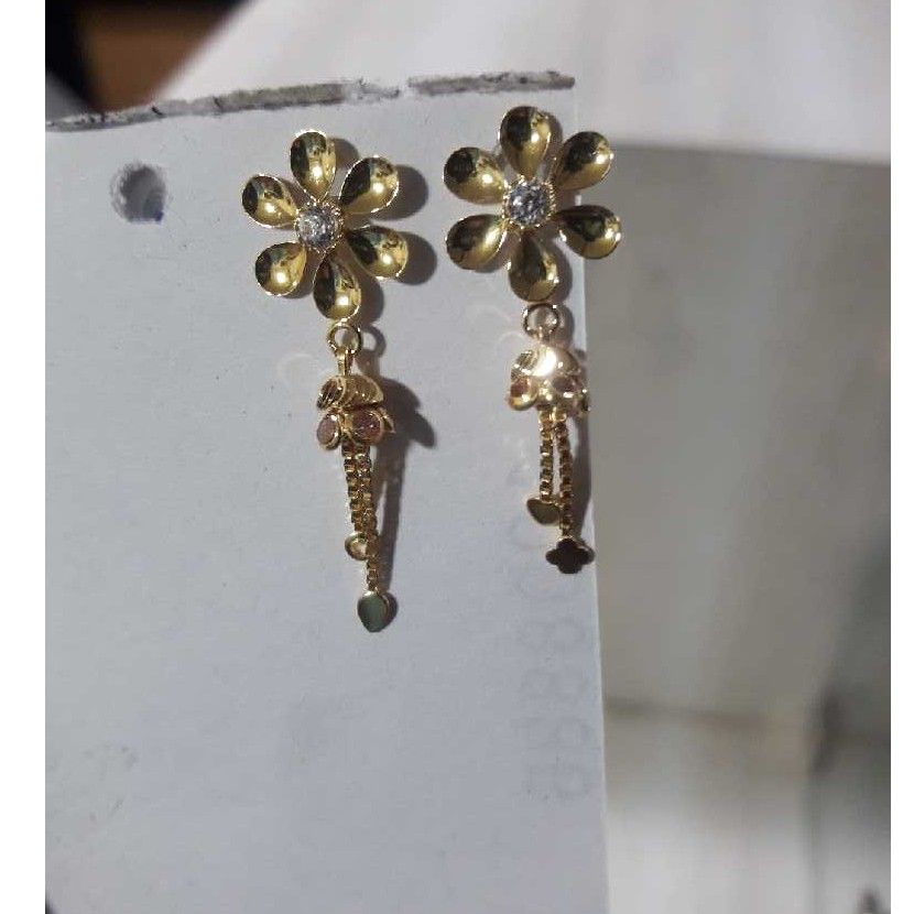 916 Gold Earrings