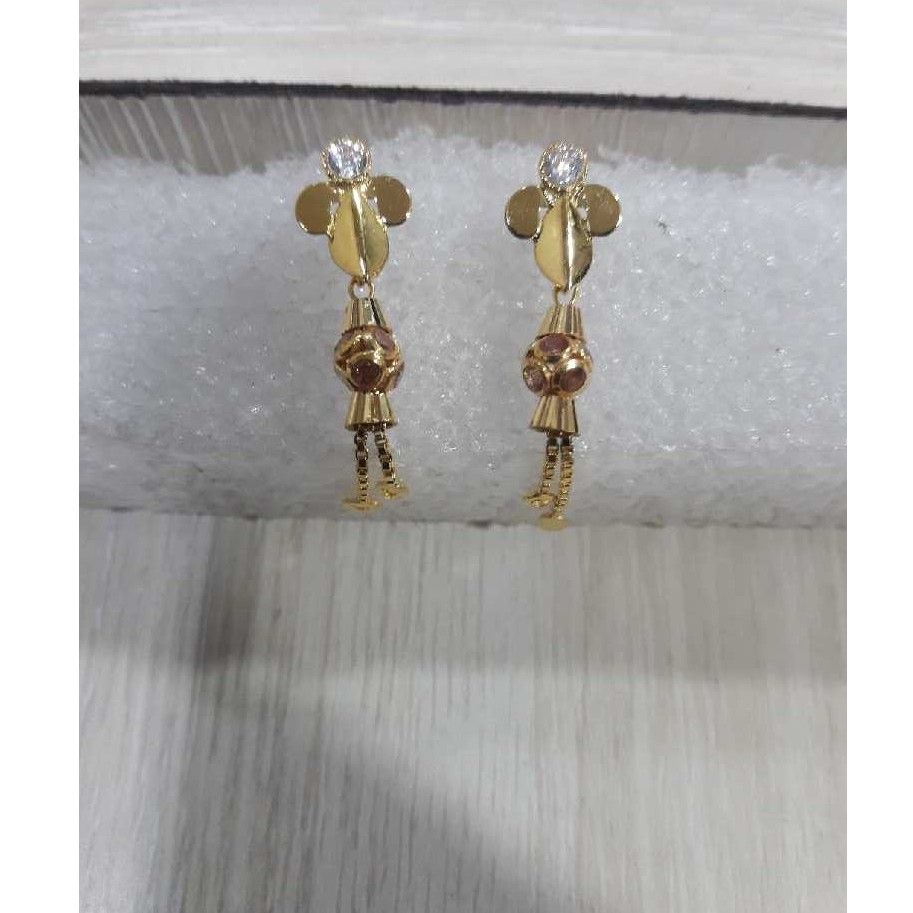 916 Gold Ladies Earring