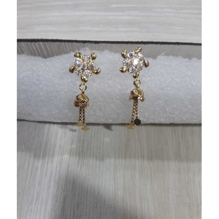 916 Gold Fancy Earrings