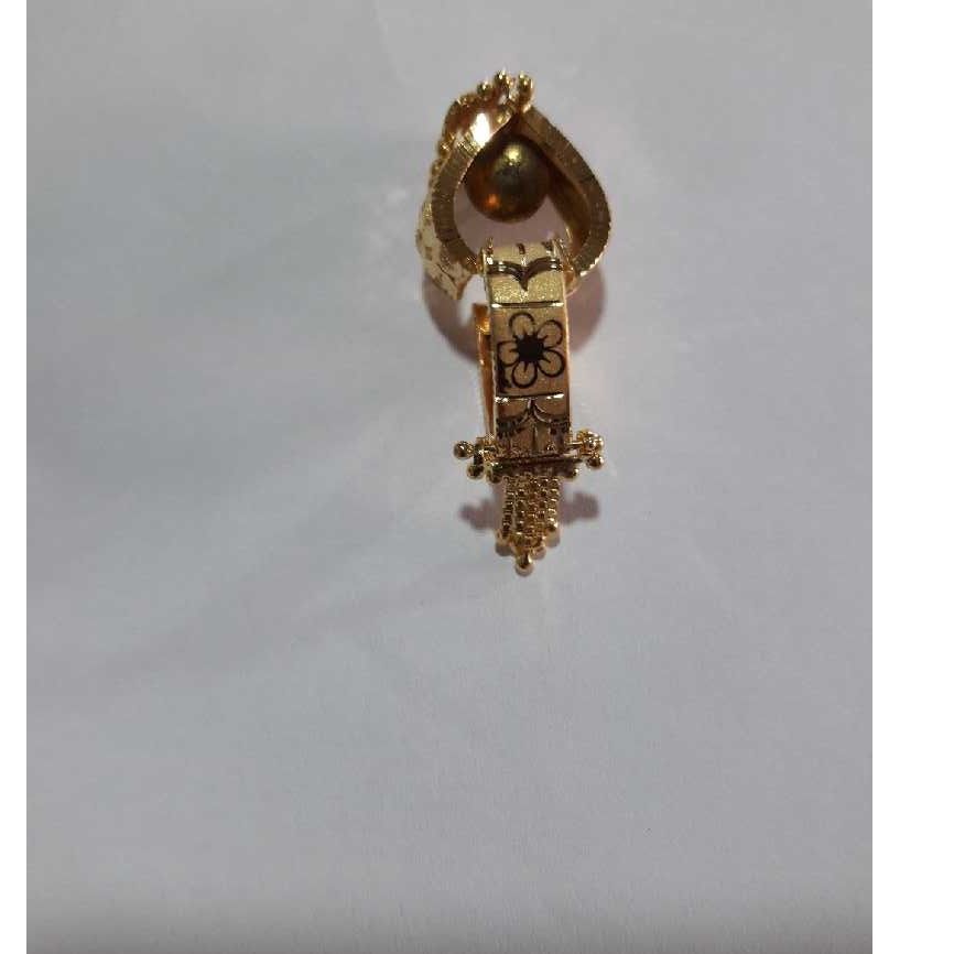 Fancy Gold Single UV Earring