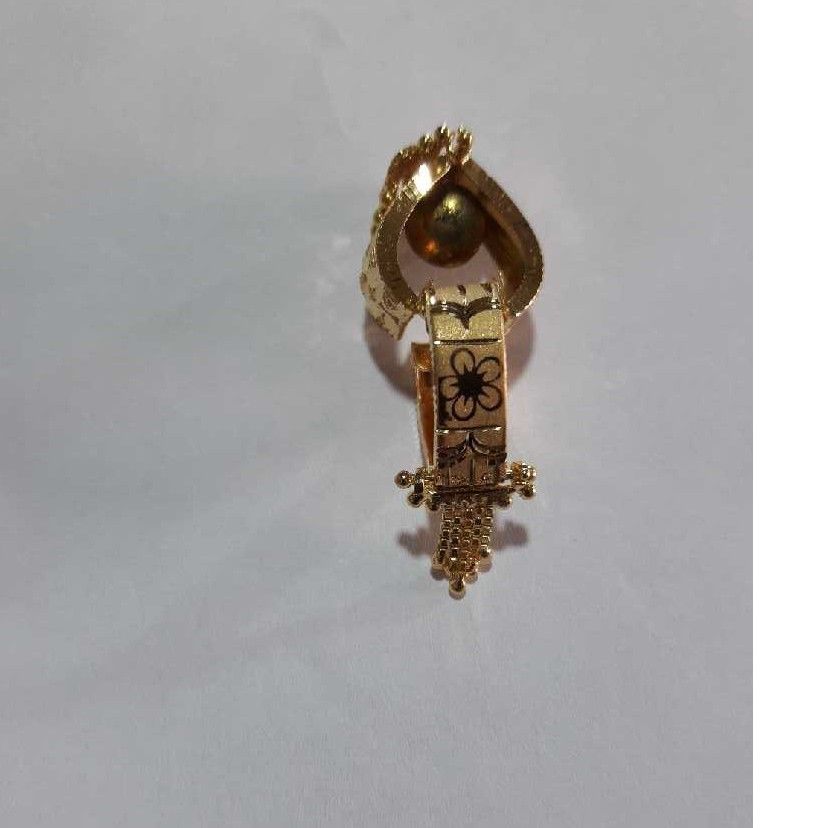 Fancy Gold Single Earrings