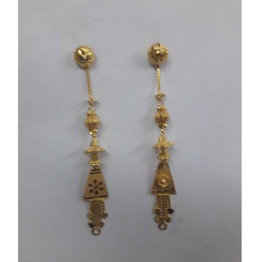 22KT Gold Dazzling Earring