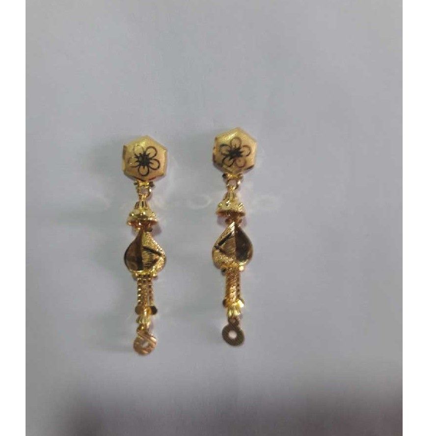 Attractive Long Gold Earring