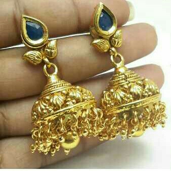Fancy Gold Designer Jhummar Earring