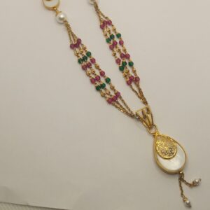 916 Gold Stylish Mala