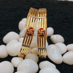 916 Gold Daily Wear Bangles