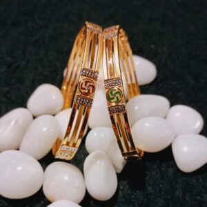 916 Gold Sathiya Design Copper Kadli