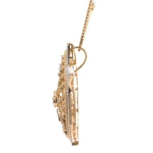 18k Rose Gold Geweldig Diamond Pendant Set