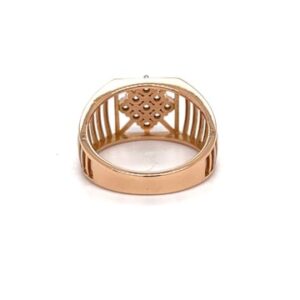 18k Gold With Diamond Elegant Ring For Men
