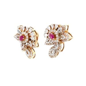 750 Gold Diamond Dazzle Earring