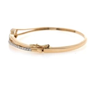 18k Rose Gold Classic Diamond Bracelet