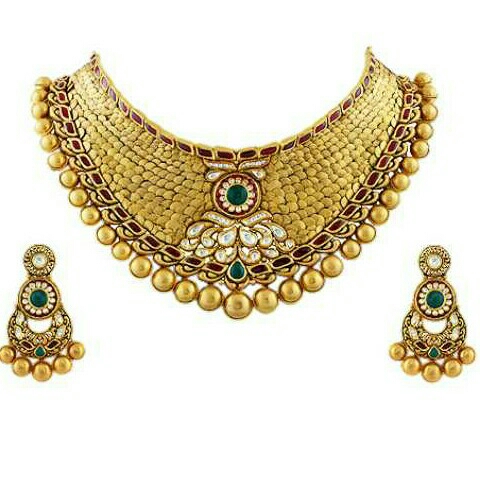 Fancy Gold Bridal Set