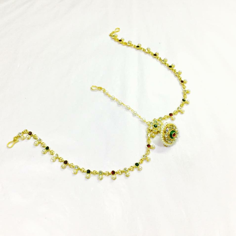 916 Gold Fancy Rajasthani Bor NB - T001
