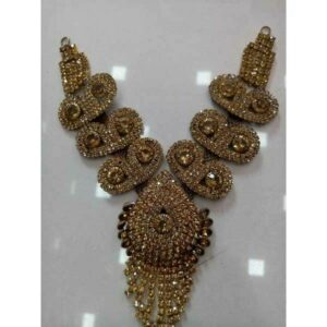 Fancy Diamond Necklace Set