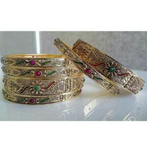 Fancy Indian Brass Indian Bangle (Kada)