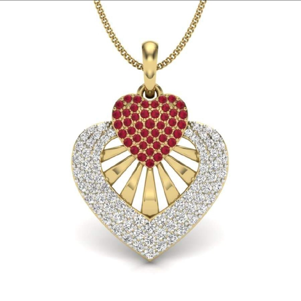 18k gold pendant PY8365