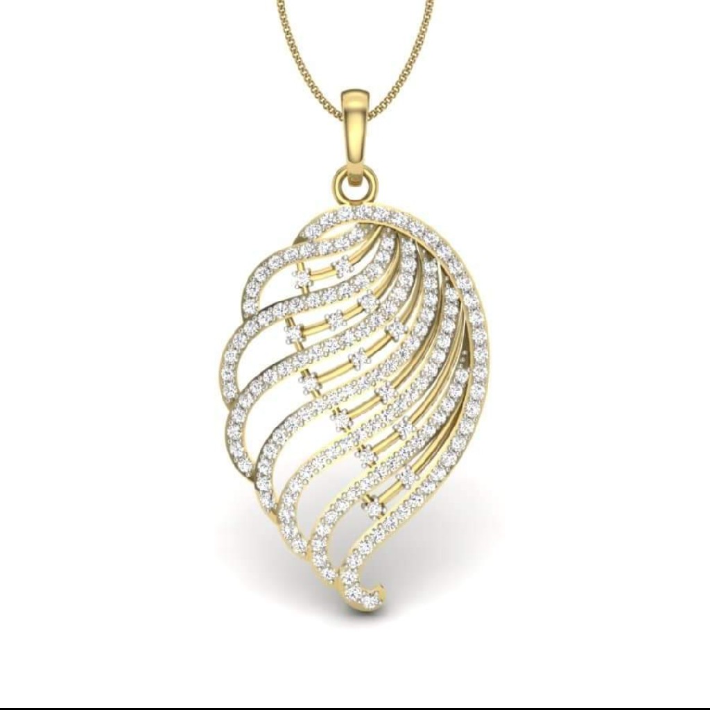 18k gold fancy pendant AI5702