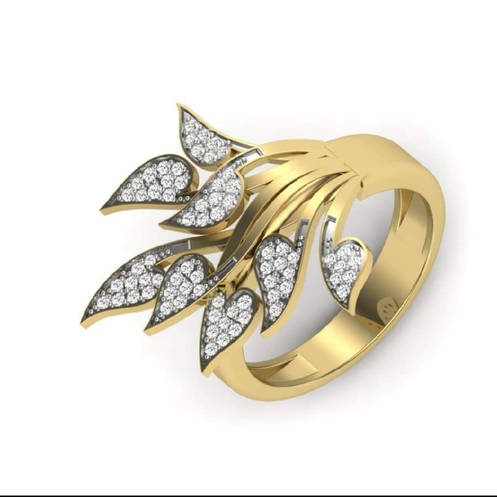18k gold fancy ring UR8620