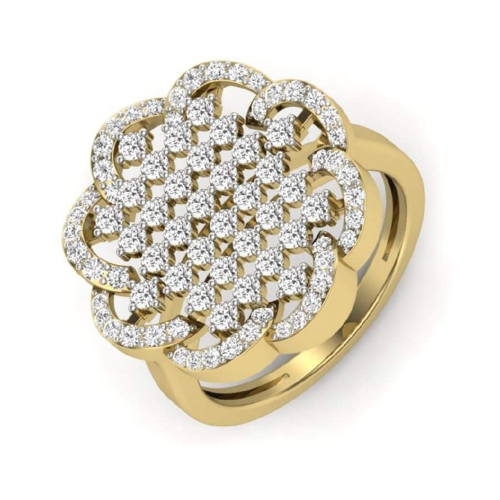 18k gold fancy ladies ring MO5255