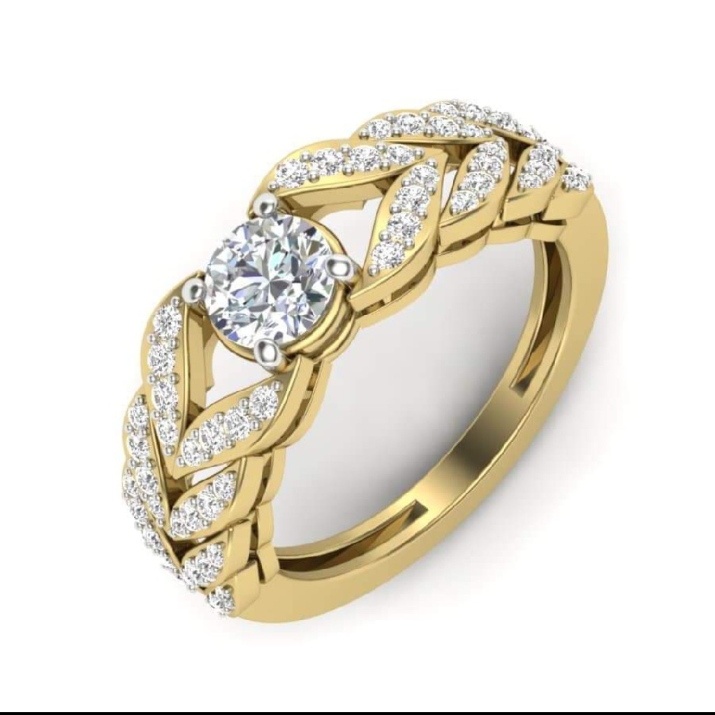 18k gold fancy ring HV1361