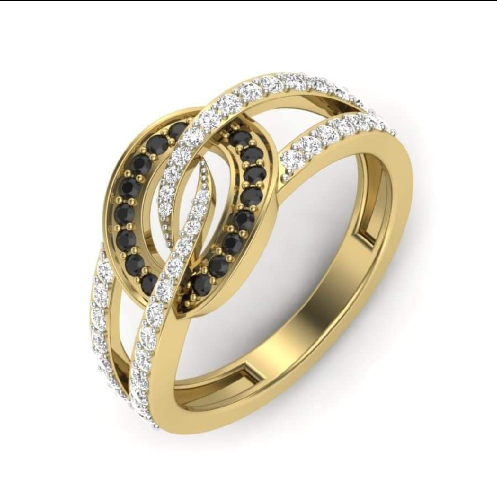 18k gold fancy ladies ring RM9422