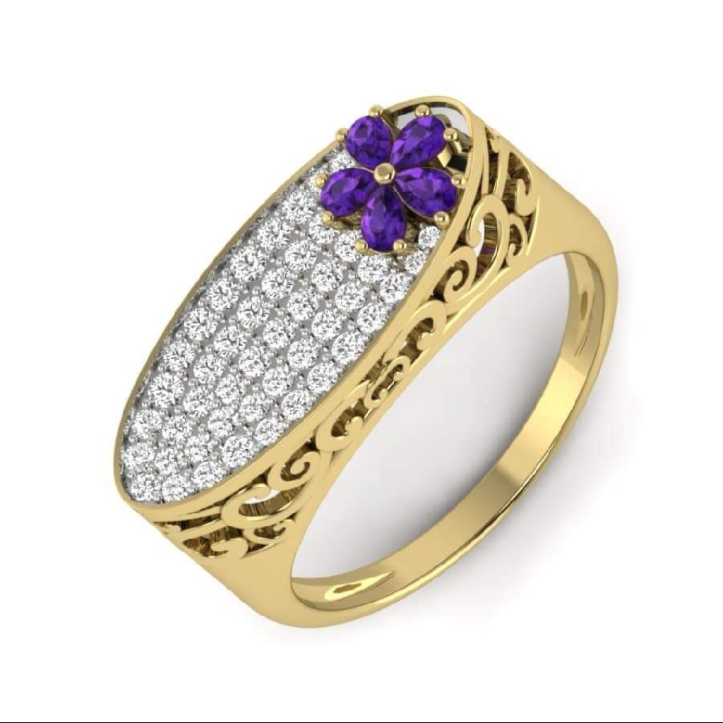 18k gold fancy ring YP3151
