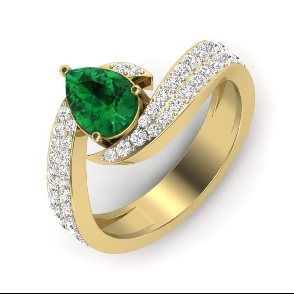18k gold fancy rings NV0189