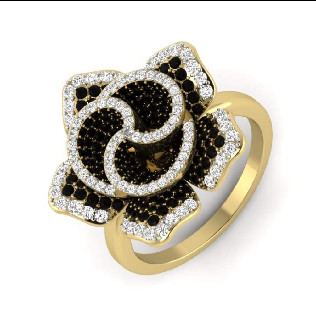 18k gold fancy ring SY8395