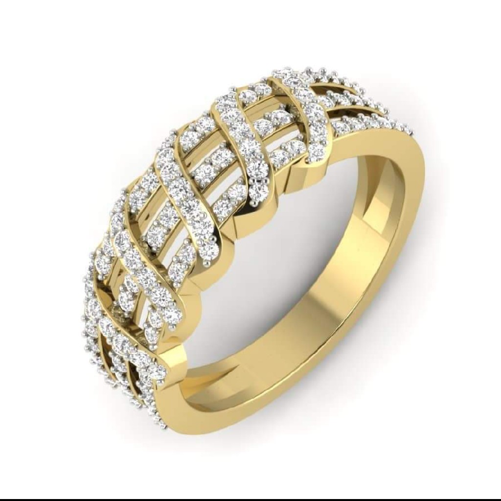 18k gold fancy ring GJ5318