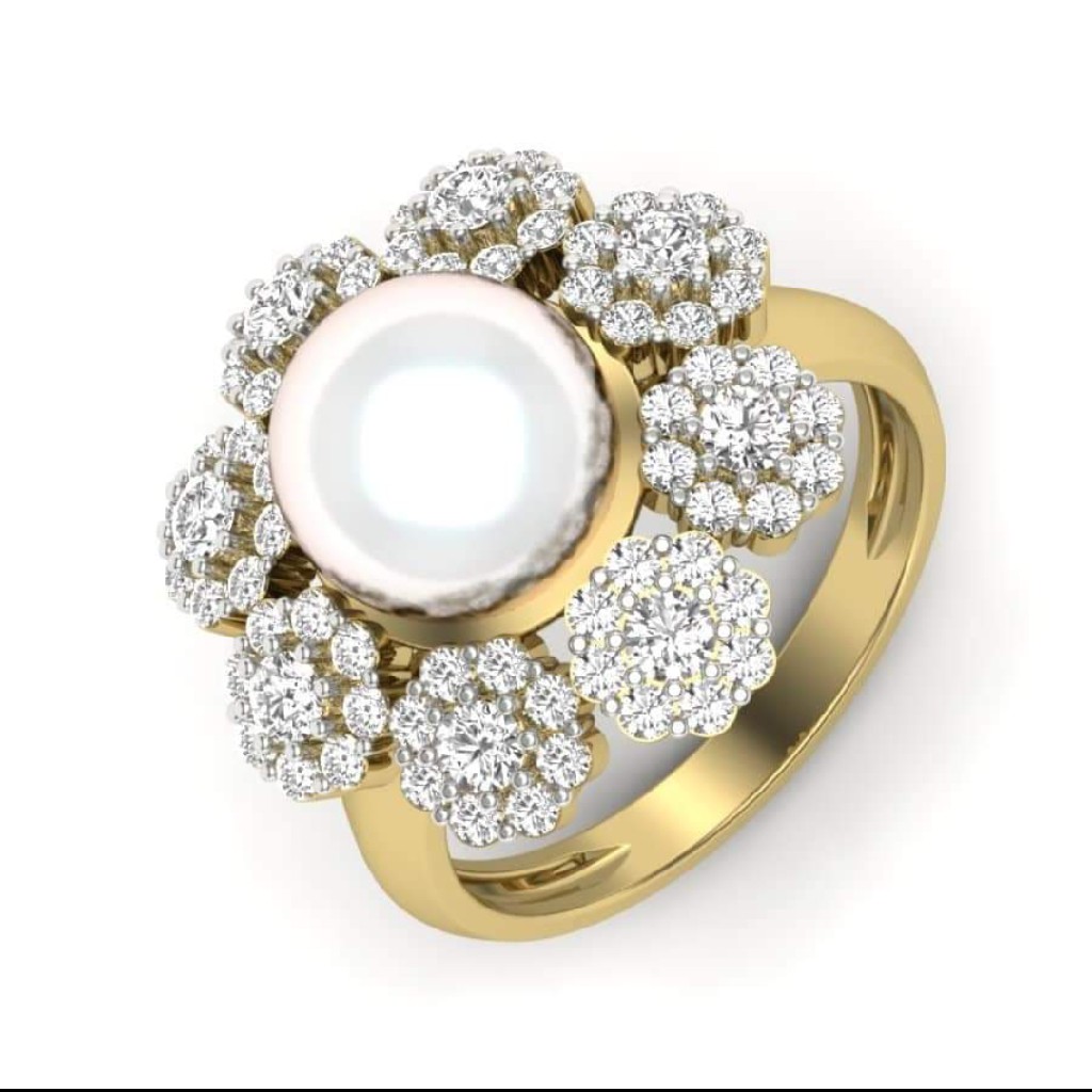 18k gold ladies ring UV4567