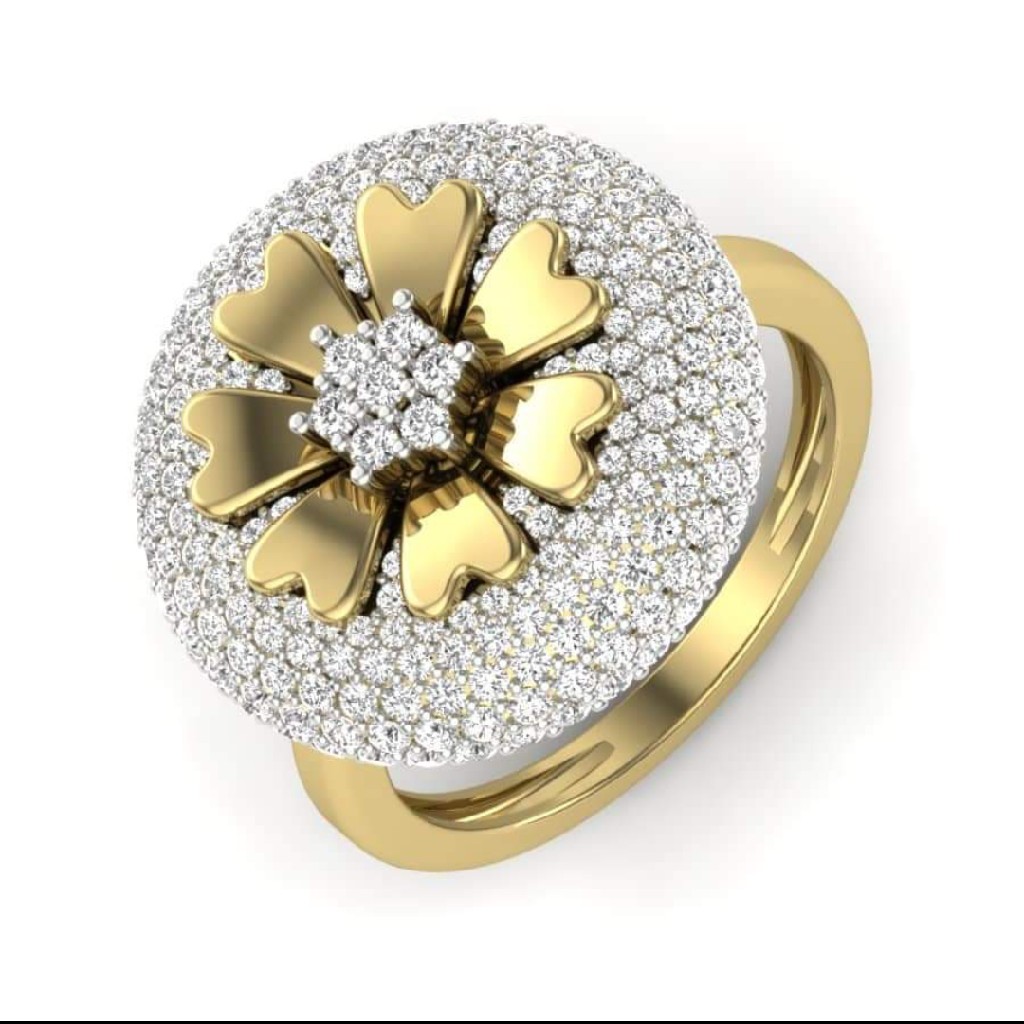 18k gold ladies ring ZE8675