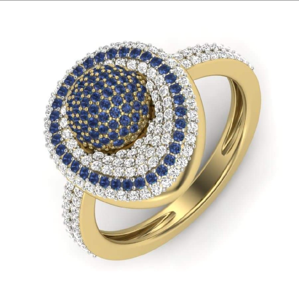 18k gold ladies ring XW0150